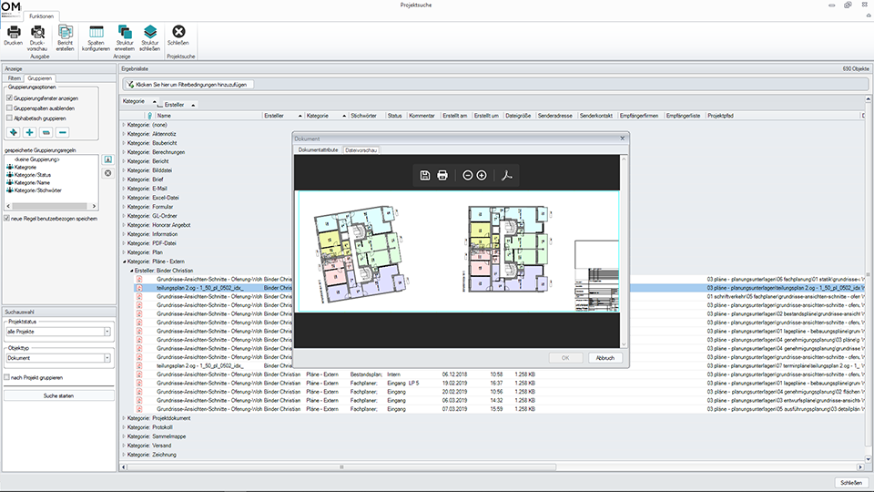 CYCOT OM Outlook-Schnittstelle